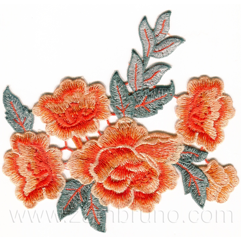 APLIQUE FLOR BORDADO MF211