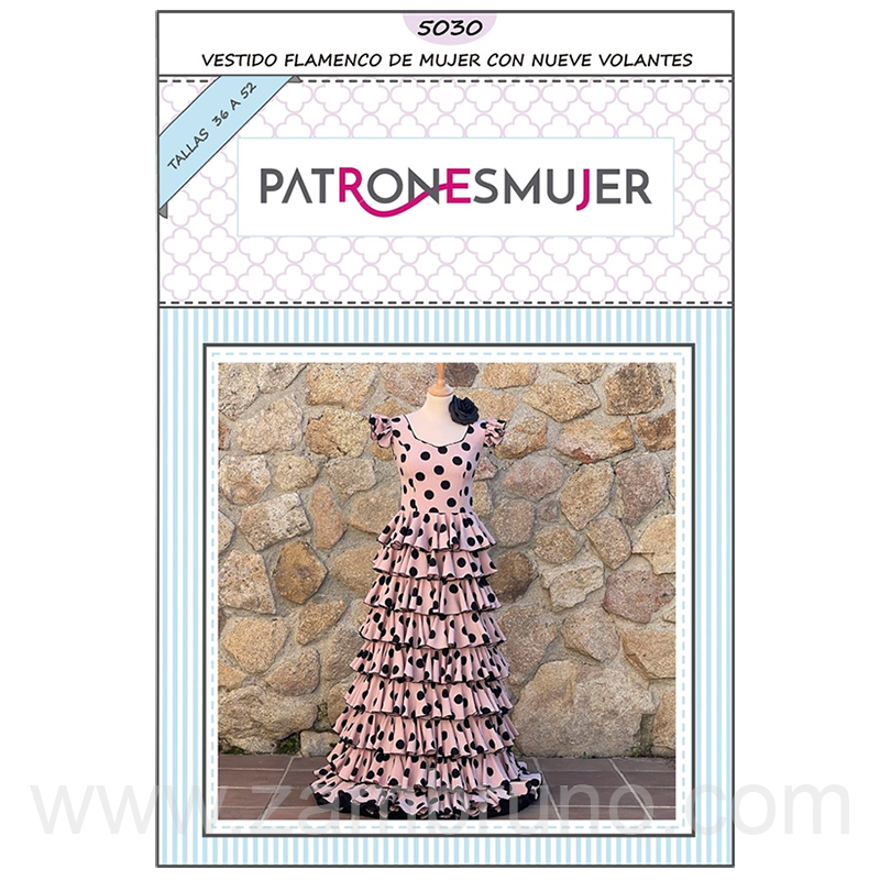 PATRON VESTIDO ROCIERO MUJER 5026 (copia)