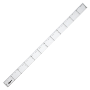 REGLA RECTA MAKRO PLÁSTICO 600028