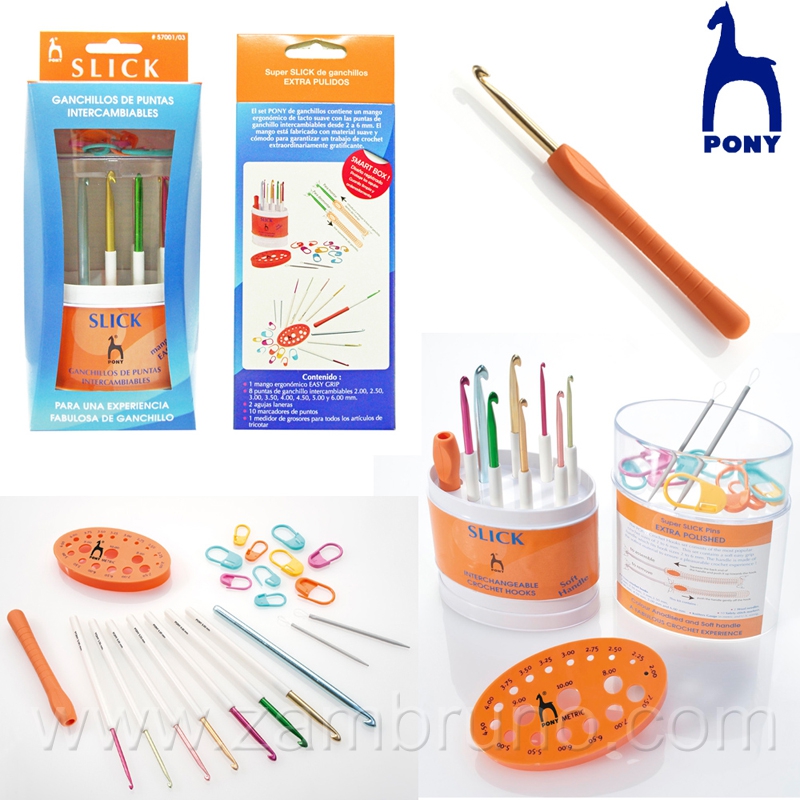 SET GANCHILLO ALU. 57001