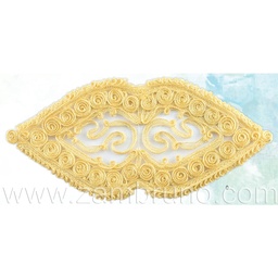 [P896046] ALAMAR APLIQUE 3620 ORO