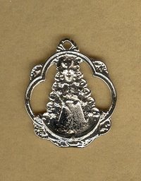 [N548100] MEDALLA METAL VIRGEN ROCIO 100