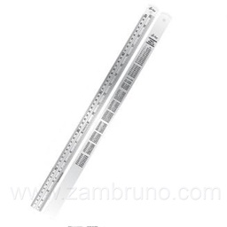 [B589528] REGLA RECTA ACERO 4165
