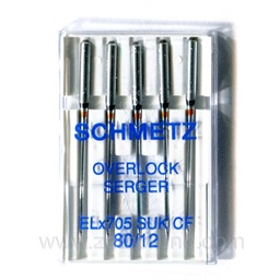 AGUJA MÁQUINA DOMÉSTICA SCHMETZ ELX-705H
